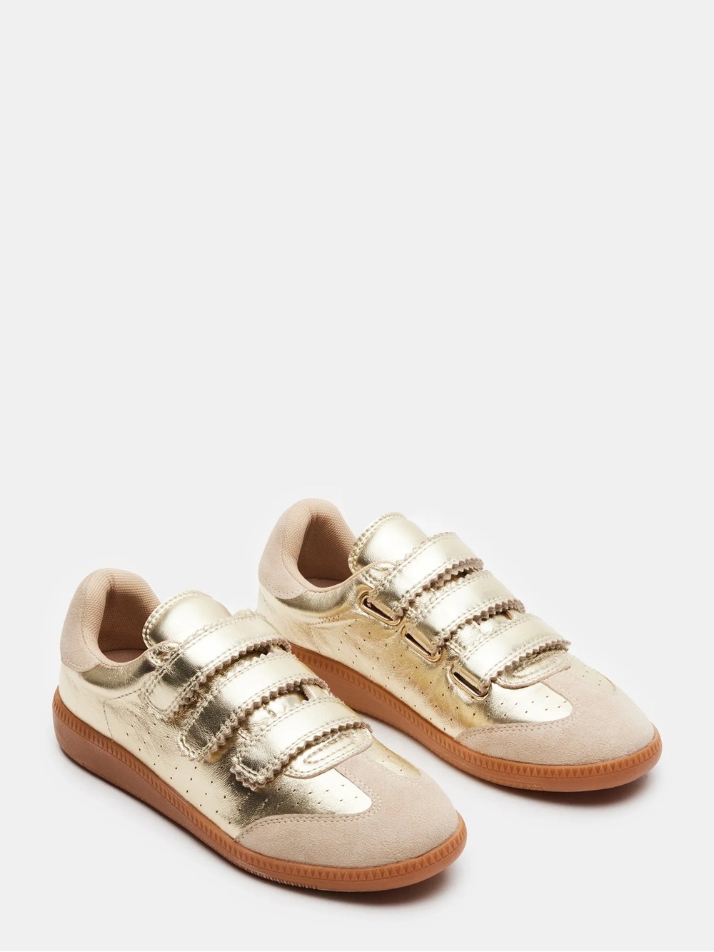 Steve Madden Momentum Gold Sneaker